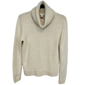 J. Crew Turtleneck Merino Wool Soft Sweater Size M